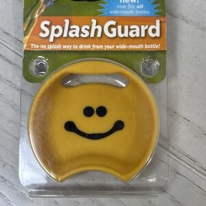 Smiley SplashGuard Insert for Wide Mouth Water Bottles BPA Free 32 Ounce